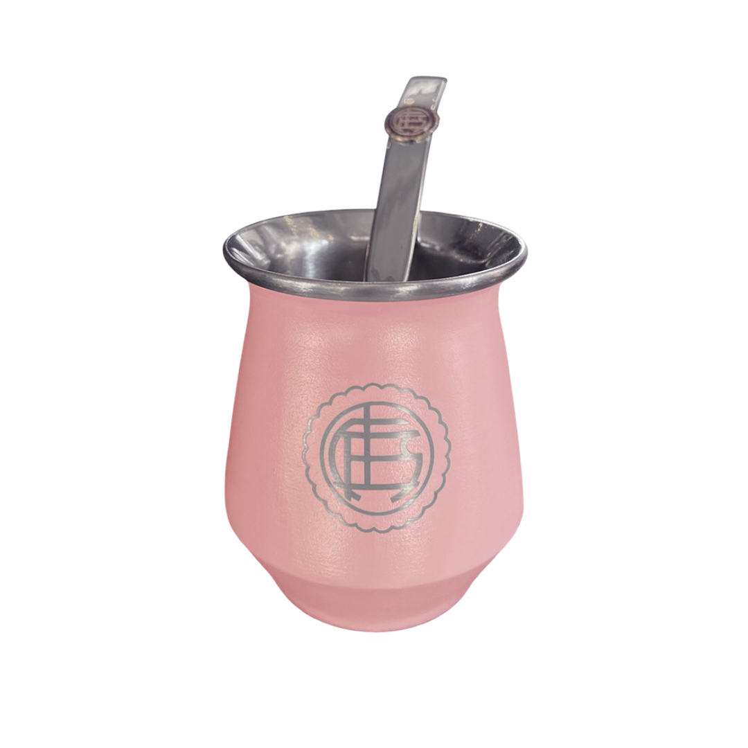 MATE DE ACERO ROSA