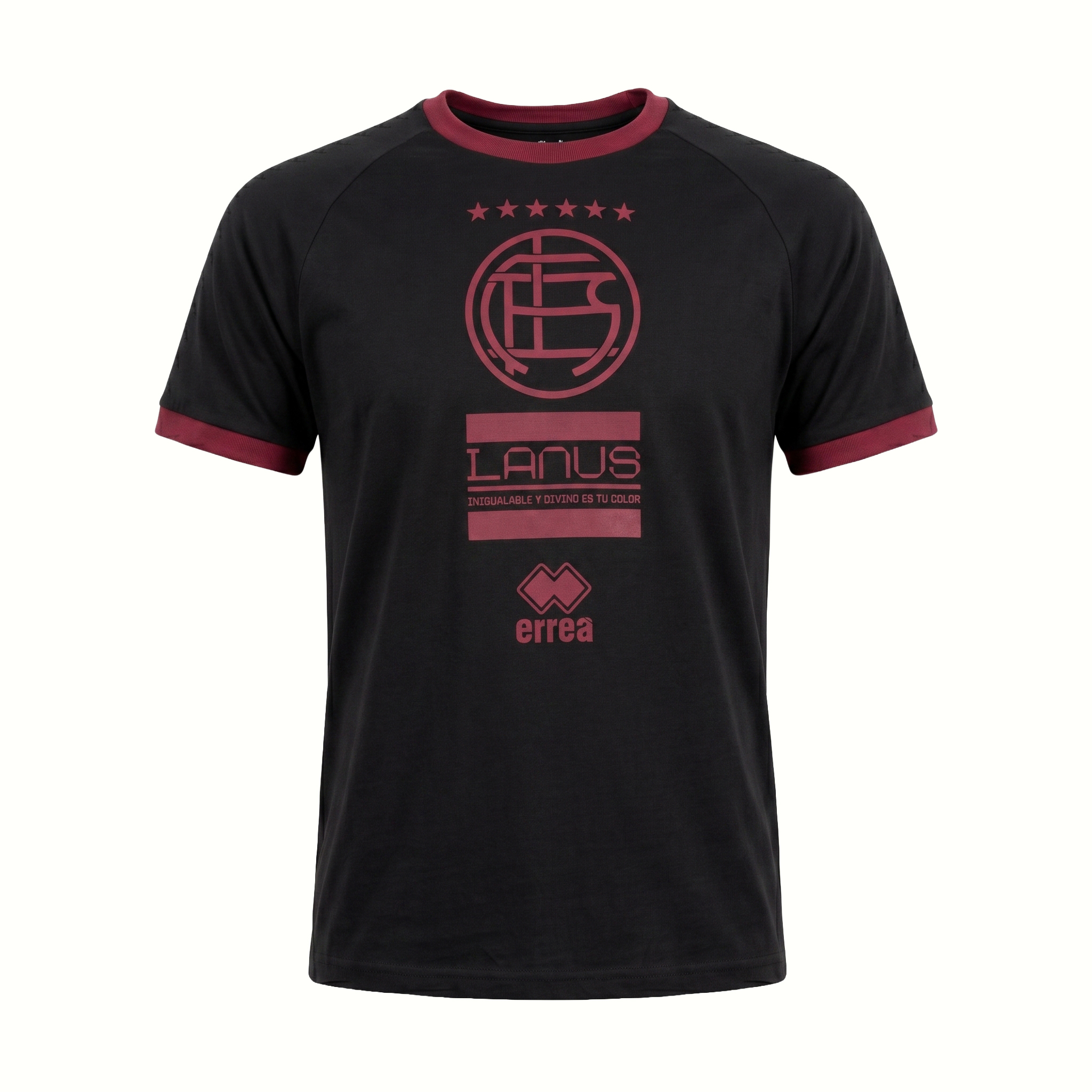 REMERA DE SALIDA NEGRA ERREÀ 2023