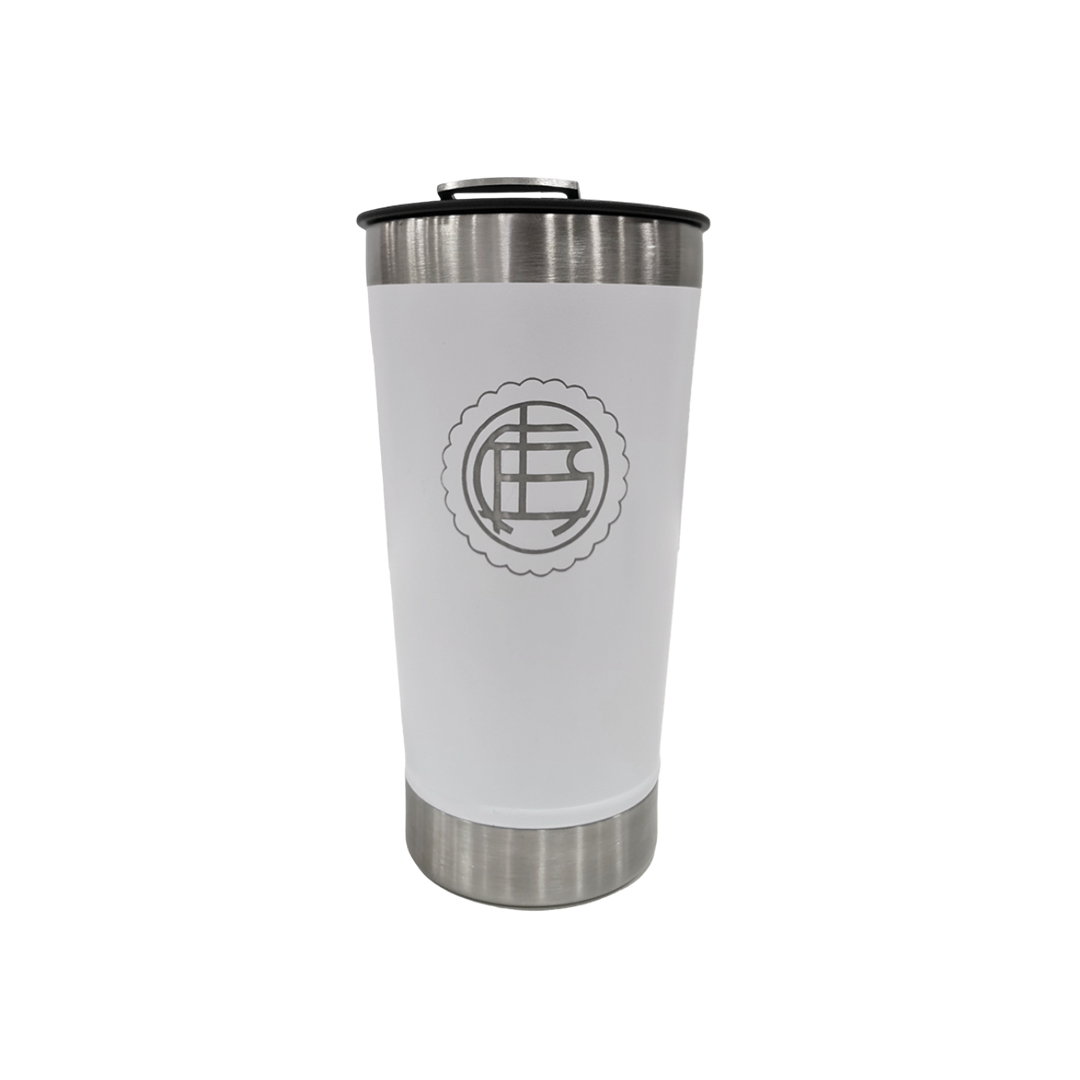 VASO BLANCO TÉRMICO DE CERVEZA