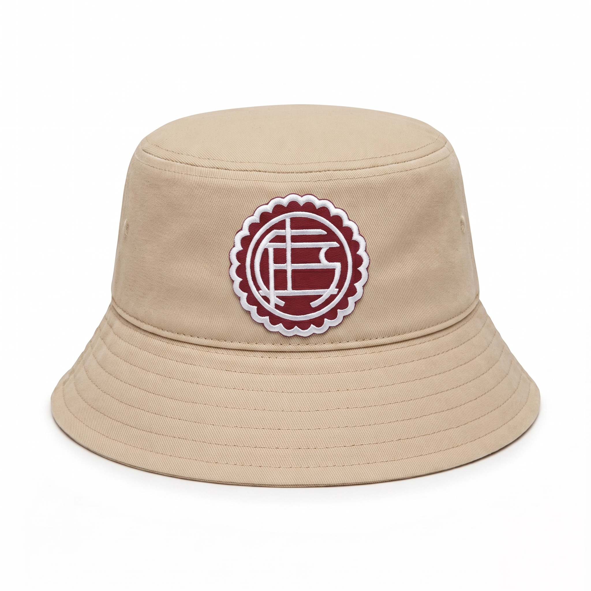 PILUSO NATURAL "ESCUDO" BORDADO