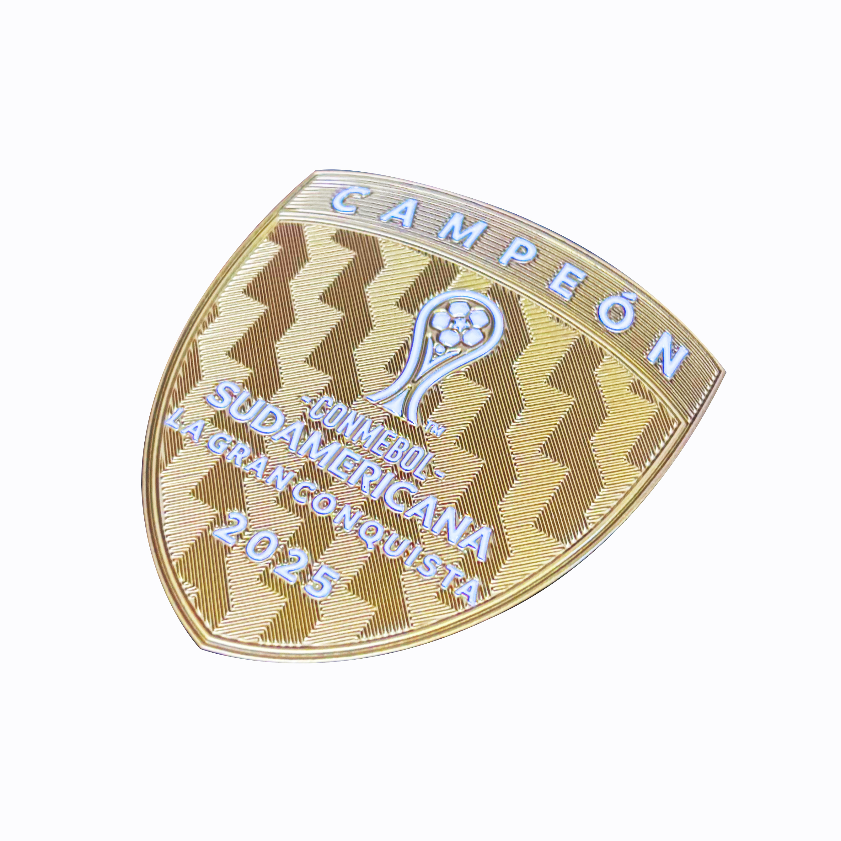 PARCHE DORADO CAMPEÓN SUDAMERICANA 2025