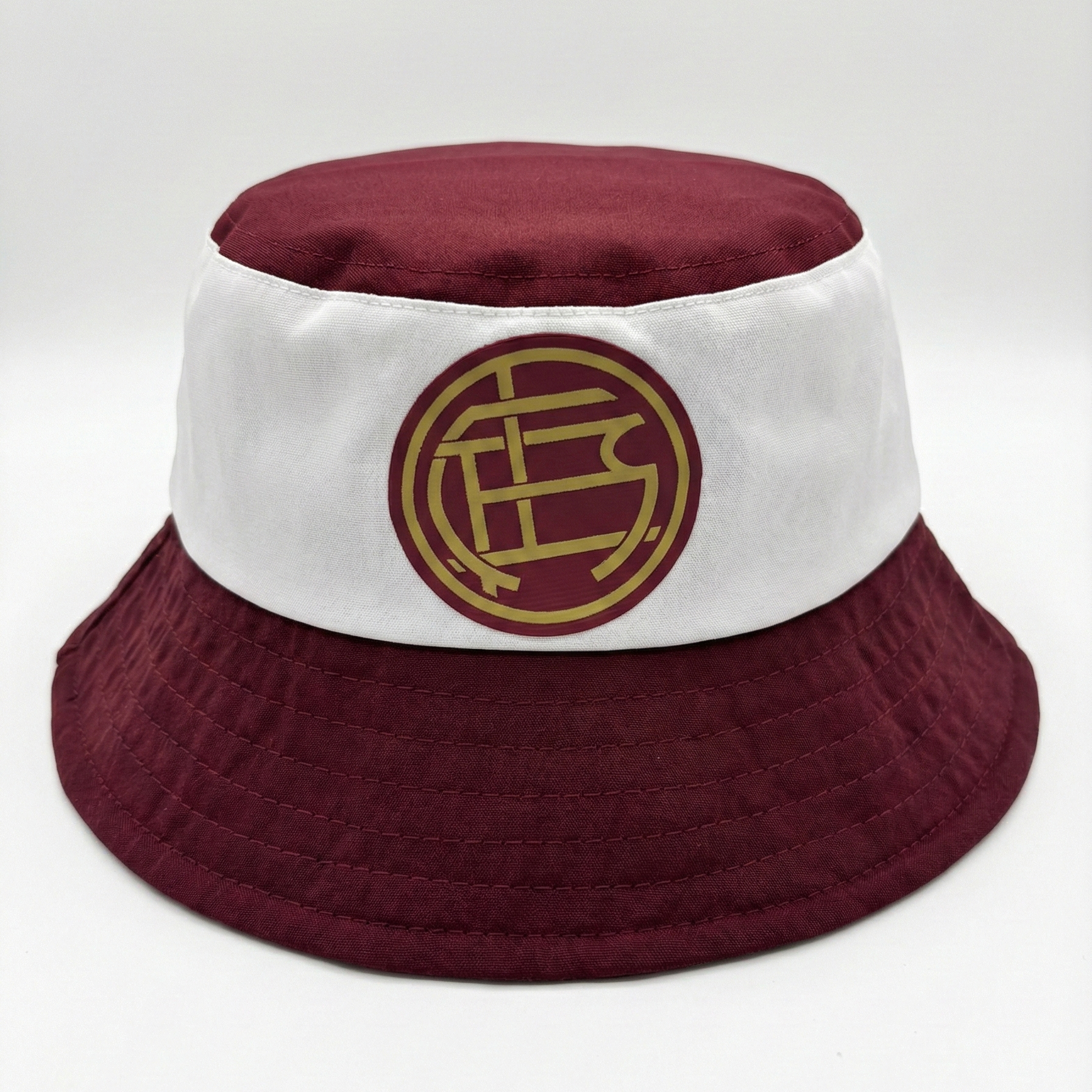 PILUSO GRANATE Y BLANCO ESCUDO DORADO - TBN x FUNDACIÓN