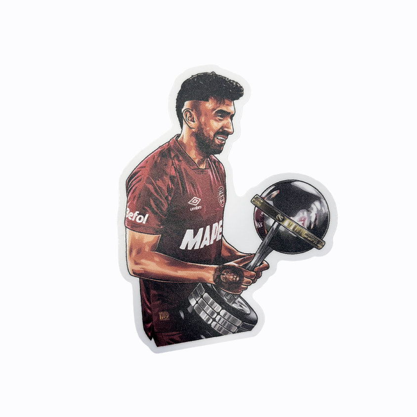 STICKER MARCELINO CAMPEÓN SUDAMERICANA 2025